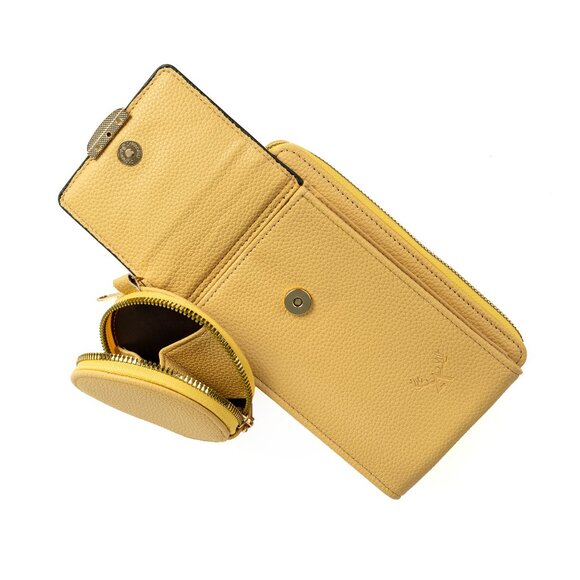 Artizanni Womens Crossbody Wallet Phone Case, Vegan Leather Fashion Bag Shoulder - Picture 2 of 5